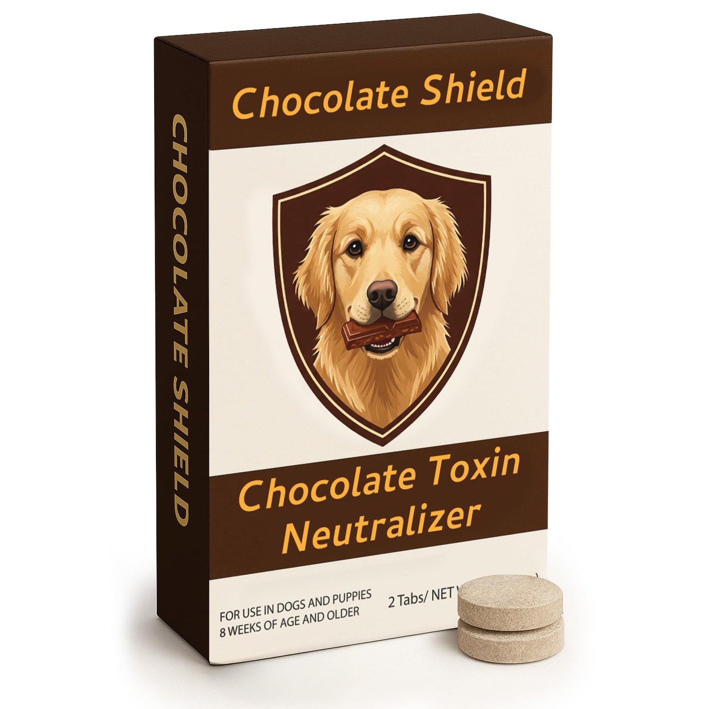 Chocolate Shield – Emergency Dog Supplement for Chocolate Ingestion